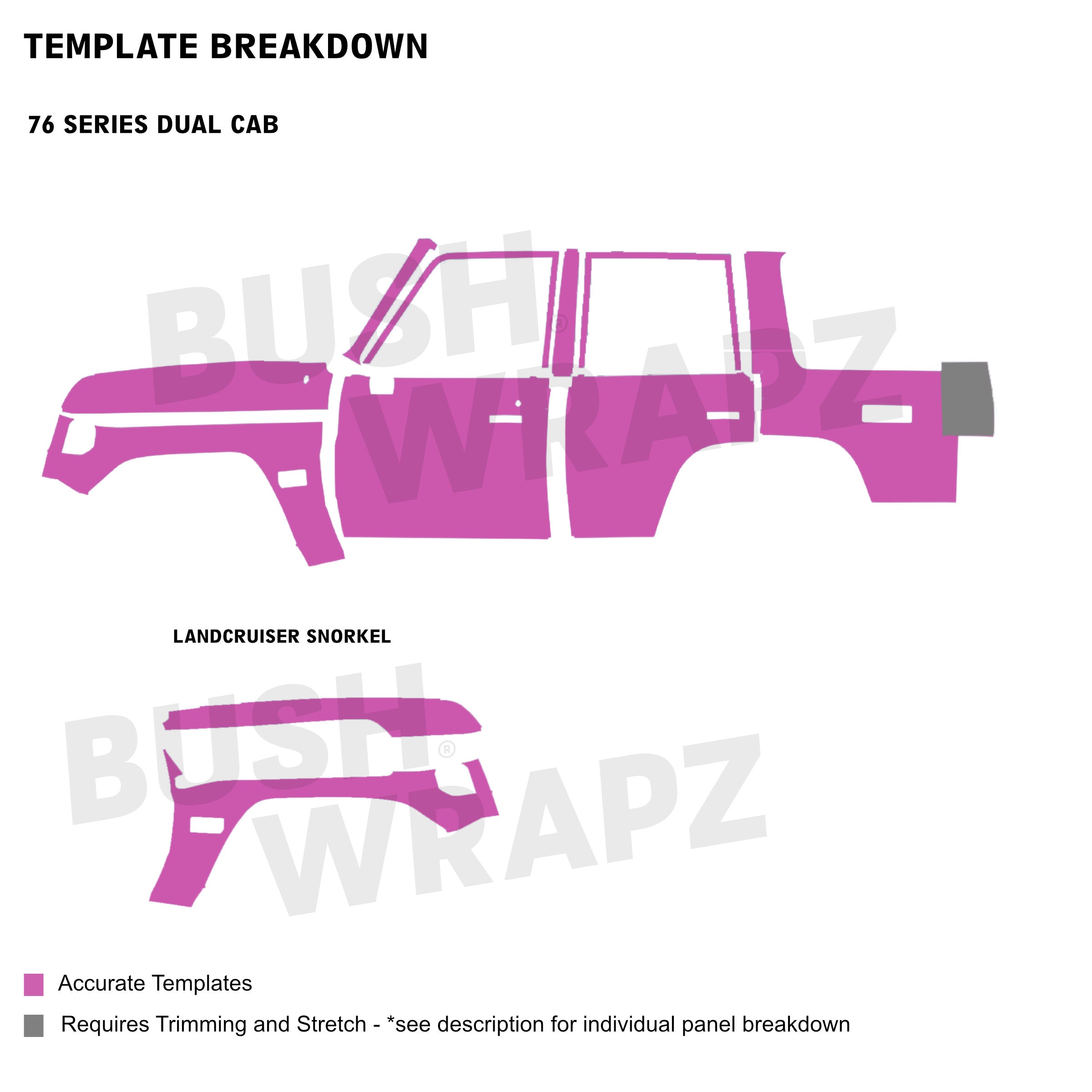 BushWrapz PRO - Toyota 76 Series FACELIFT (2024 - Current Model)