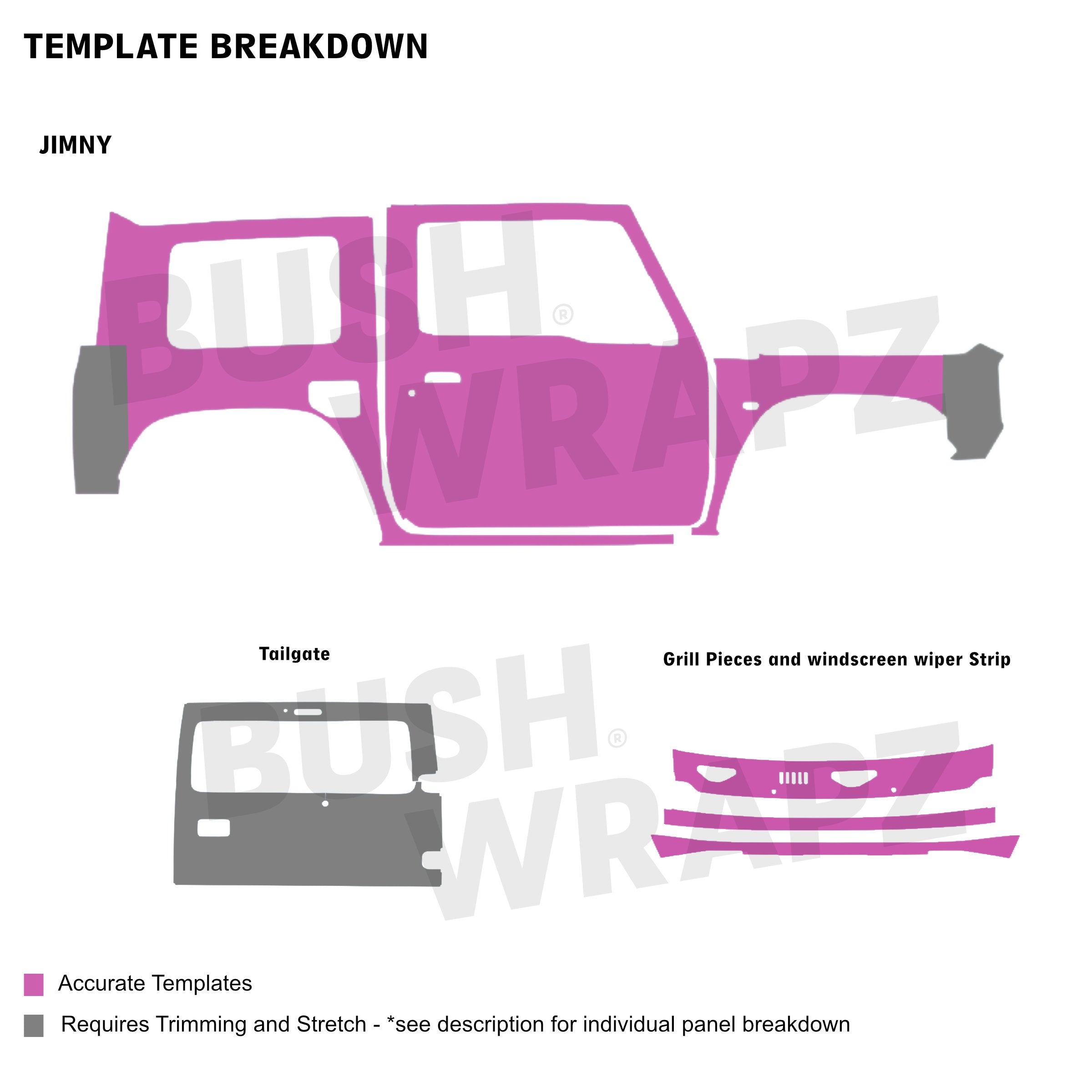 BushWrapz PRO - Suzuki Jimny 3 Door