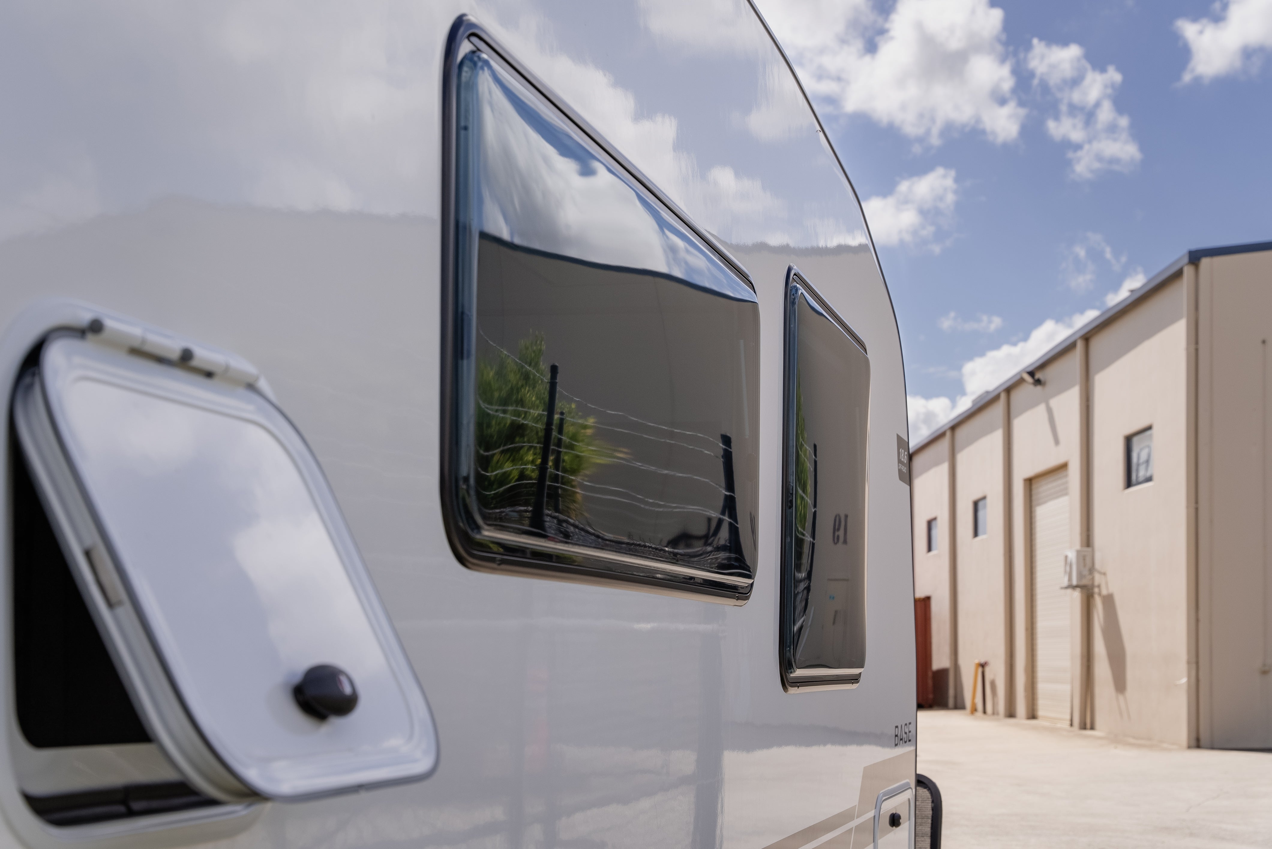 BushWrapz PPF To Suit Eurovision Style Caravan Windows (Bubbled Lens)